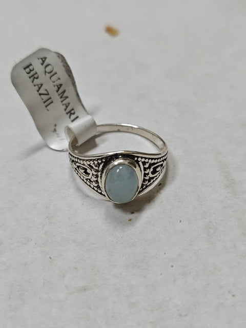 Aquamarine Ring