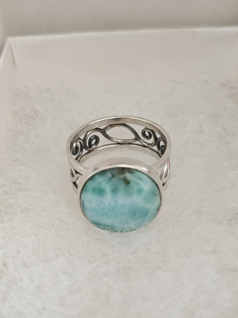 Larimar Ring