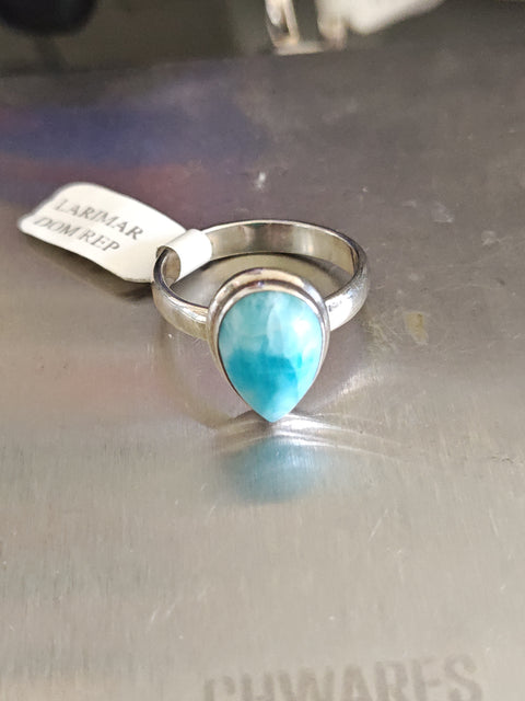 Larimar Ring