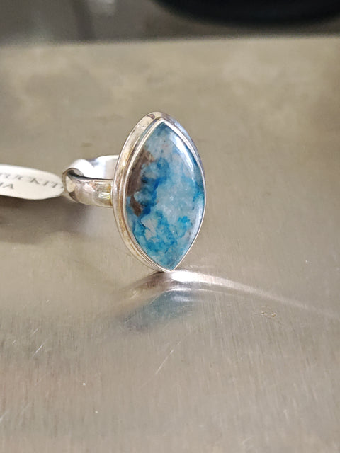 Shattuckite Ring