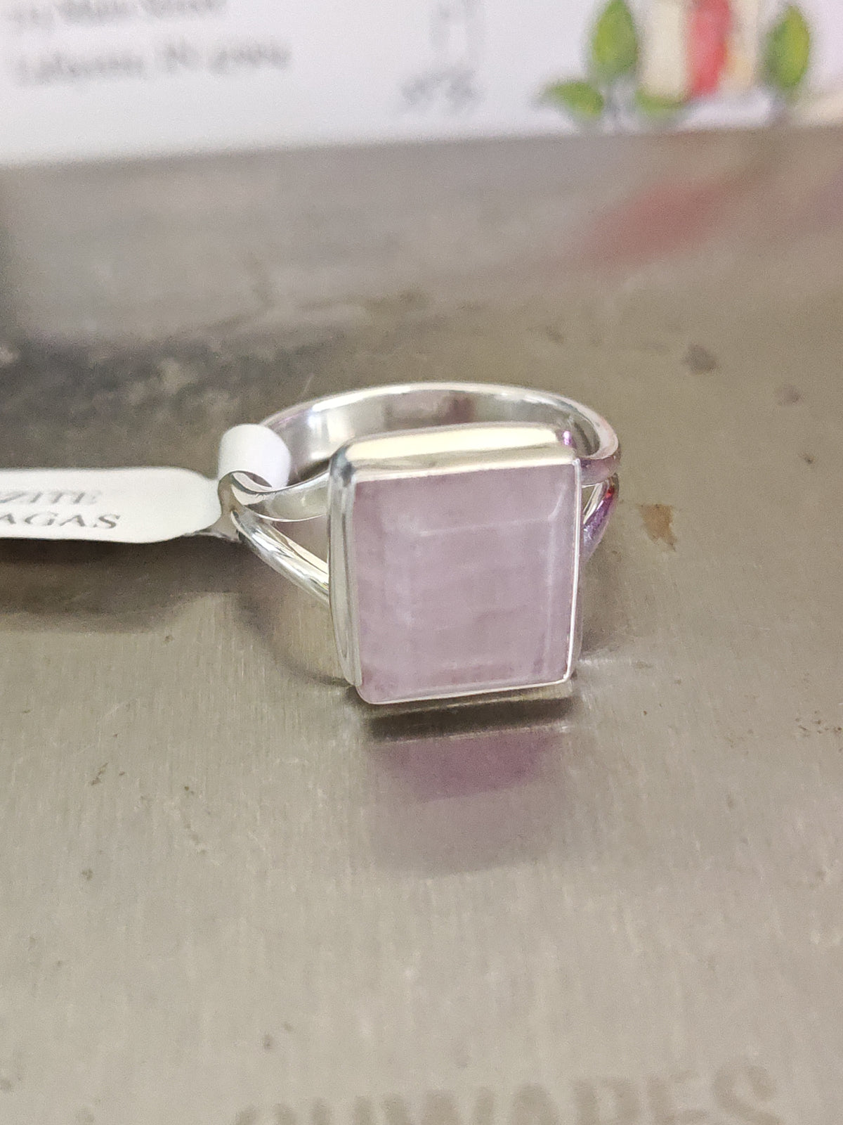 Kunzite Ring