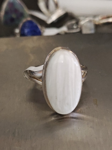 Scolecite Ring