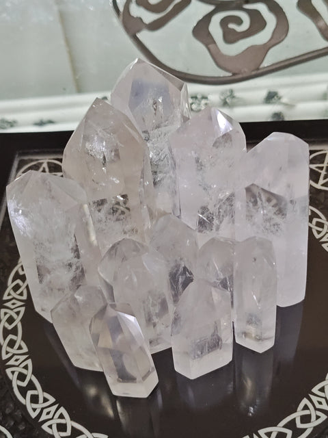 Clear Quartz Tower