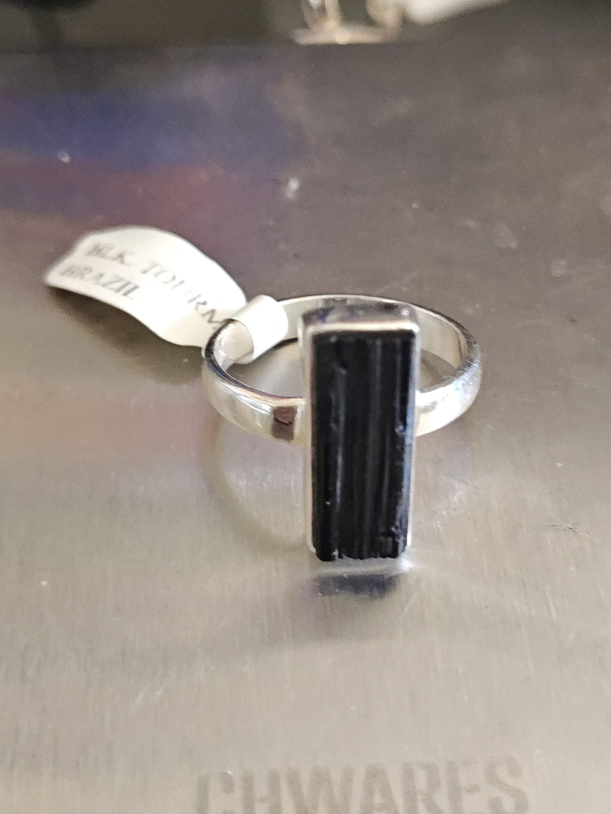 Black Tourmaline Ring