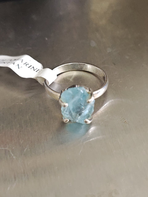 Aquamarine Ring