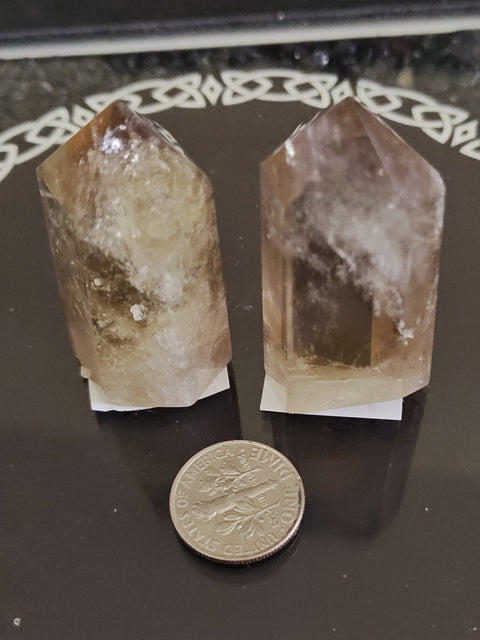 Smokey Citrine Tower