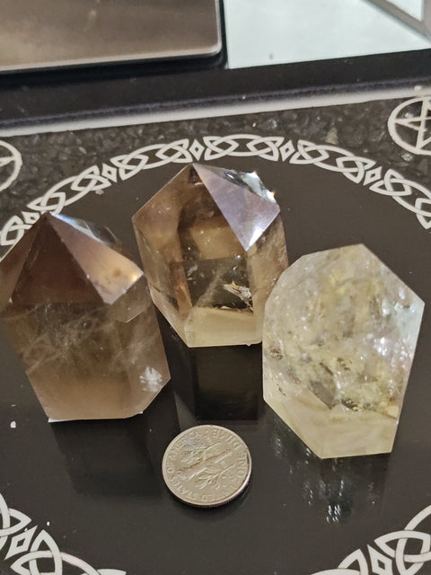 Smokey Citrine Tower