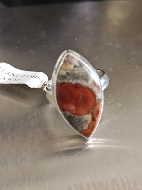 Peanut Obsidian Ring