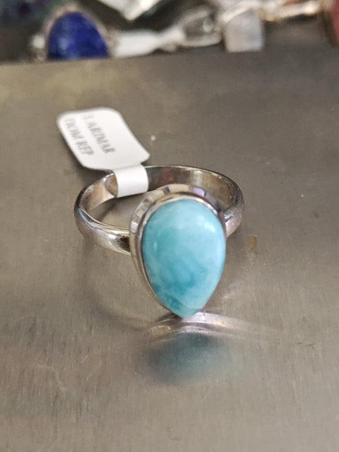 Larimar Ring