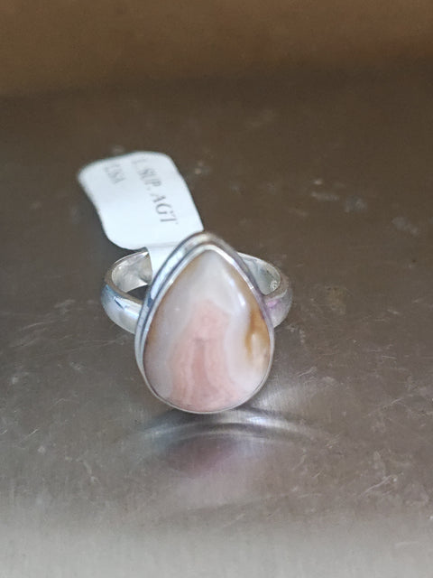 Lake Superior Agate Sterling Silver Ring