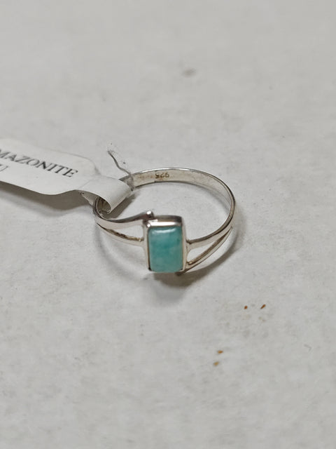 Amazonite Ring