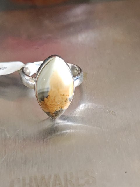 Watermelon Jasper Ring