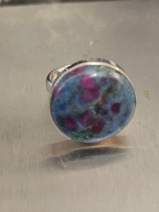Ruby Kyanite Ring