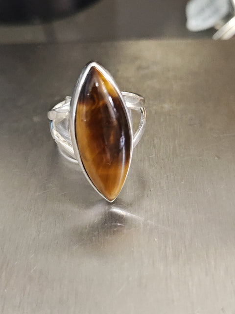 Tiger Eye Ring