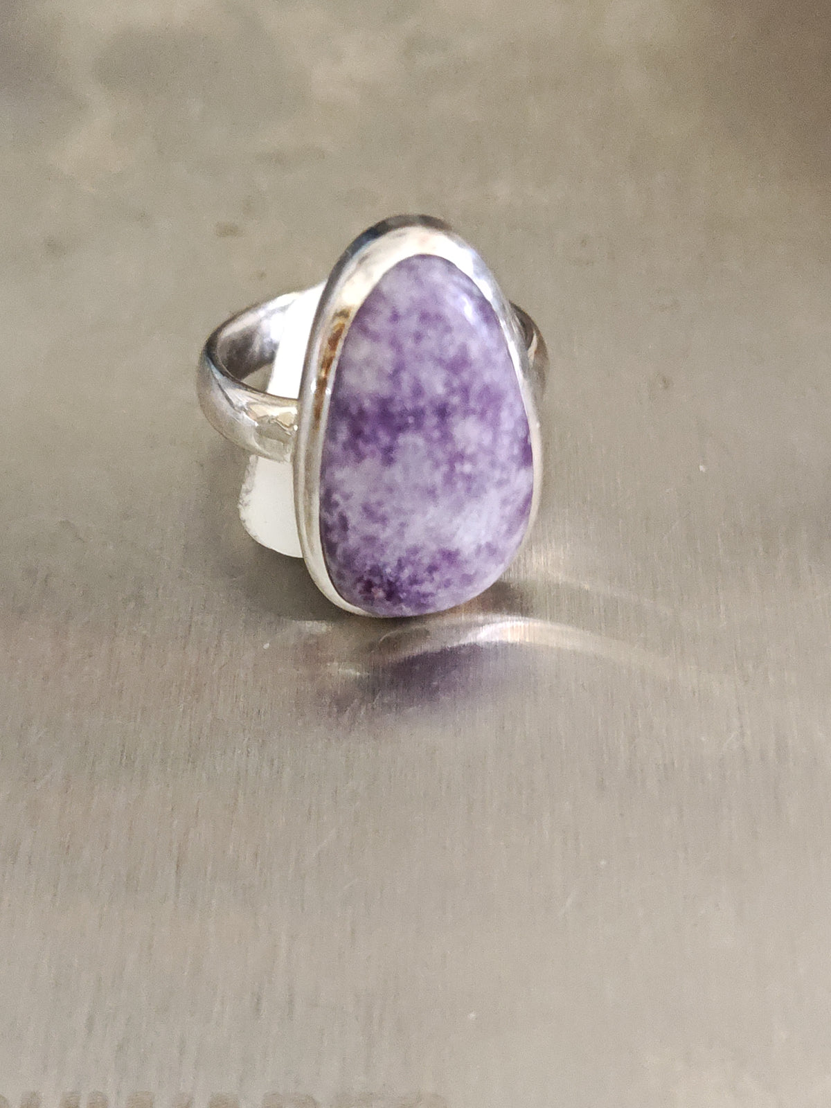 Lepidolite Ring