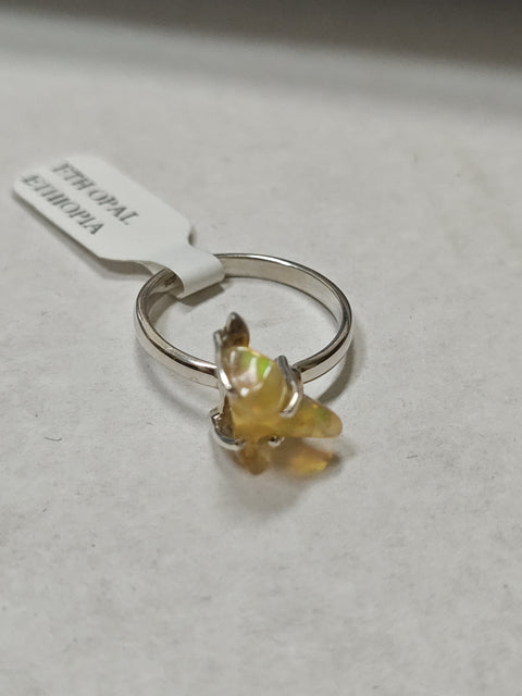 Ethiopian Opal Ring