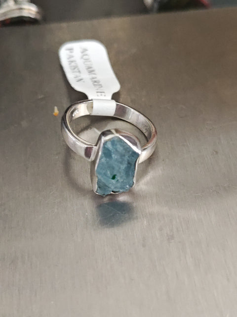 Aquamarine Ring