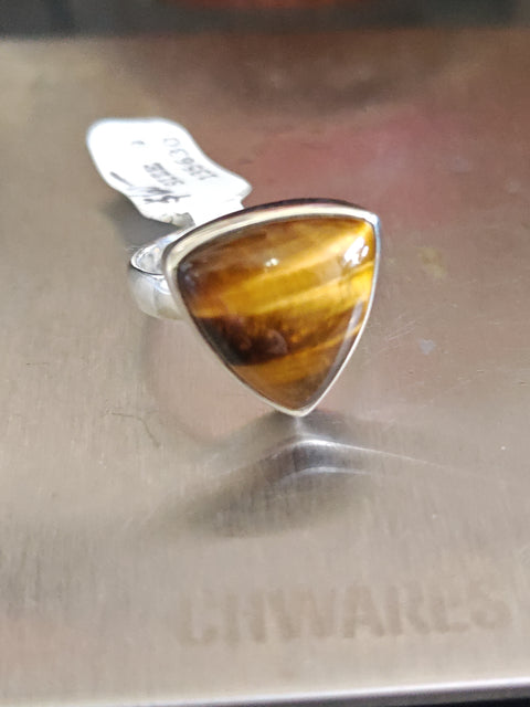 Tiger Eye Ring