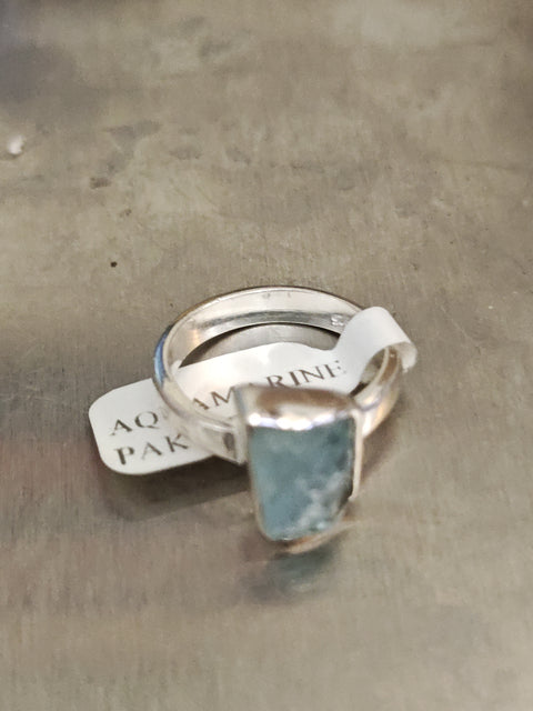 Aquamarine Ring