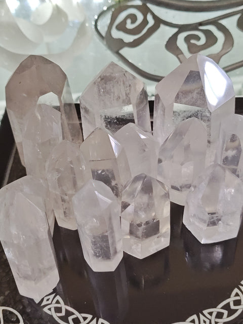 Clear Quartz Tower