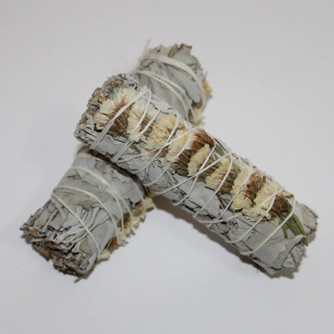 White Sage & White Sea Lavender 4"