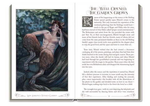 Lady Stirling's Wicked Garden Oracle Deck