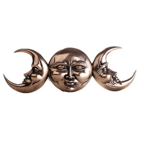 Triple Goddess Moon Plaque