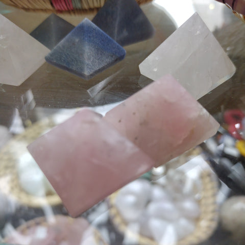 Rose Quartz Pyramid