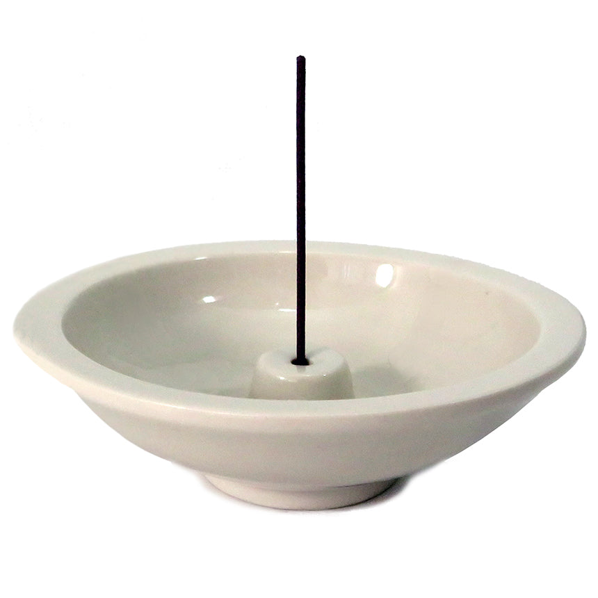 Frost - 4.5-inch Round Incense Holder
