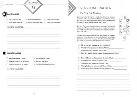 Tarot Tracker: A Year-Long Journey
