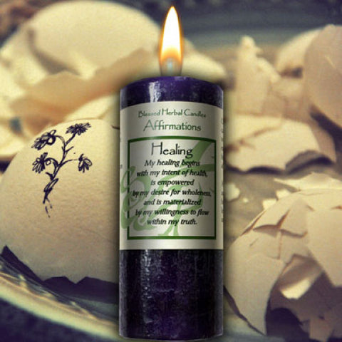 Healing candle