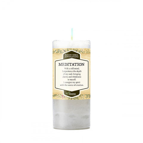 Meditation candle