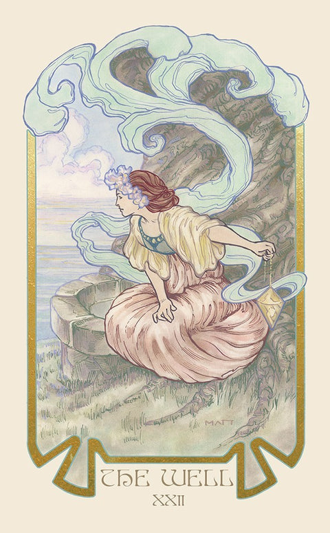 Ethereal Visions: Illuminated Tarot
