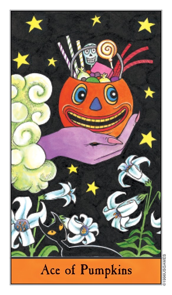 Halloween Tarot in a tin