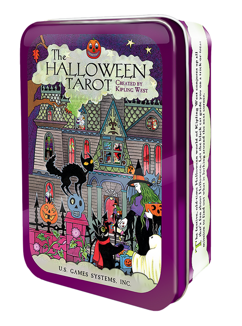 Halloween Tarot in a tin