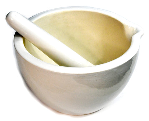 Ceramic Mortar & Pestle