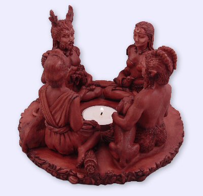 Circle of Gods and Goddesses statue