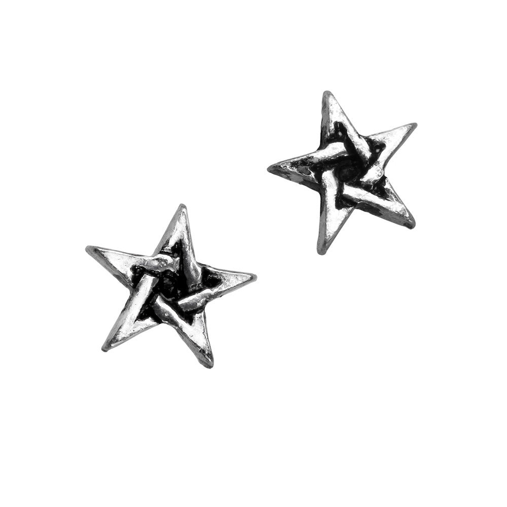 Pentagram Ear Studs