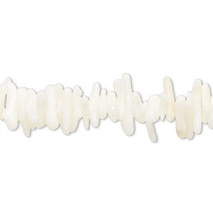 Natural White Coral Chip Beads
