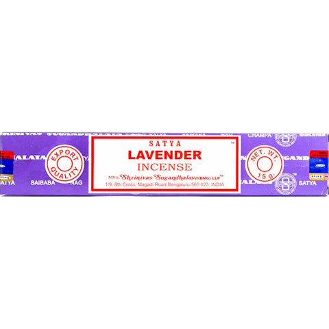 Lavender Satya Nag Champa Incense Sticks
