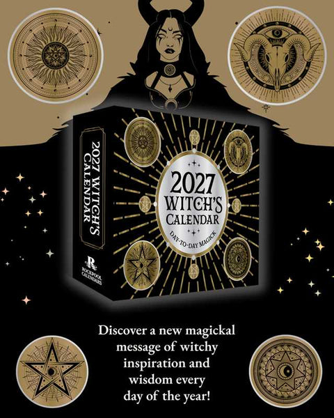 2027 Witch's Day-to-Day Calendar by Flavia  Kate Peters