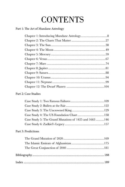 The Astrology of Nations: Casting and Interpreting Charts