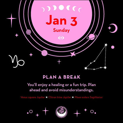 2027 Astrology Day-to-Day Calendar by Patsy  Bennett