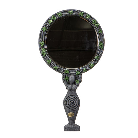 Spiral Goddess Hand Mirror