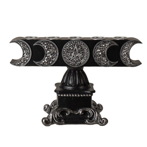 Triple Moon 5 Candle Holder