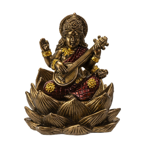 Saraswati on Lotus