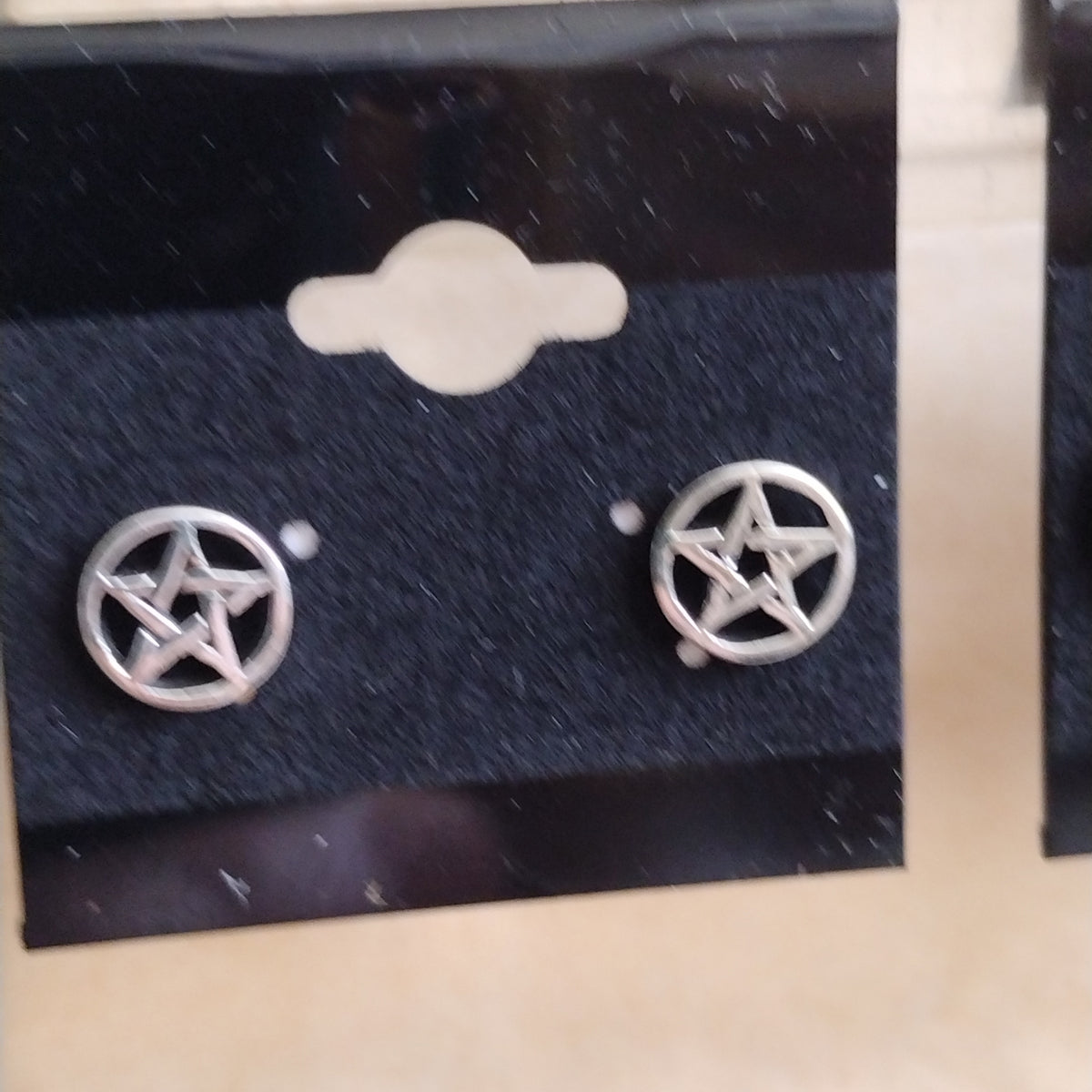 Pentacle Earrings