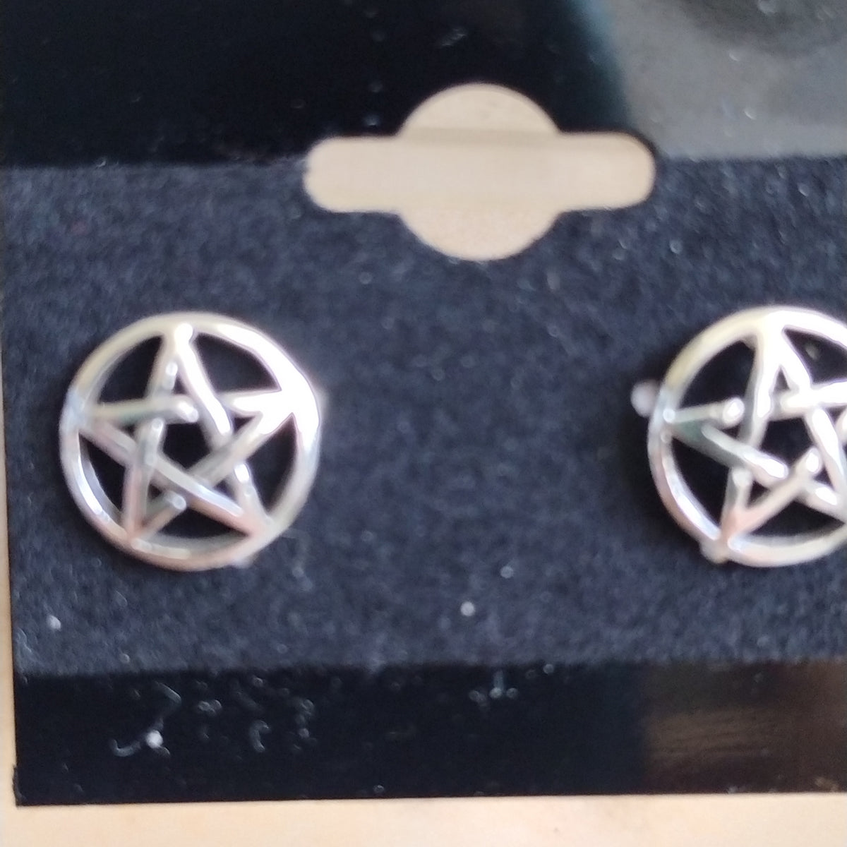 Pentacle Earrings