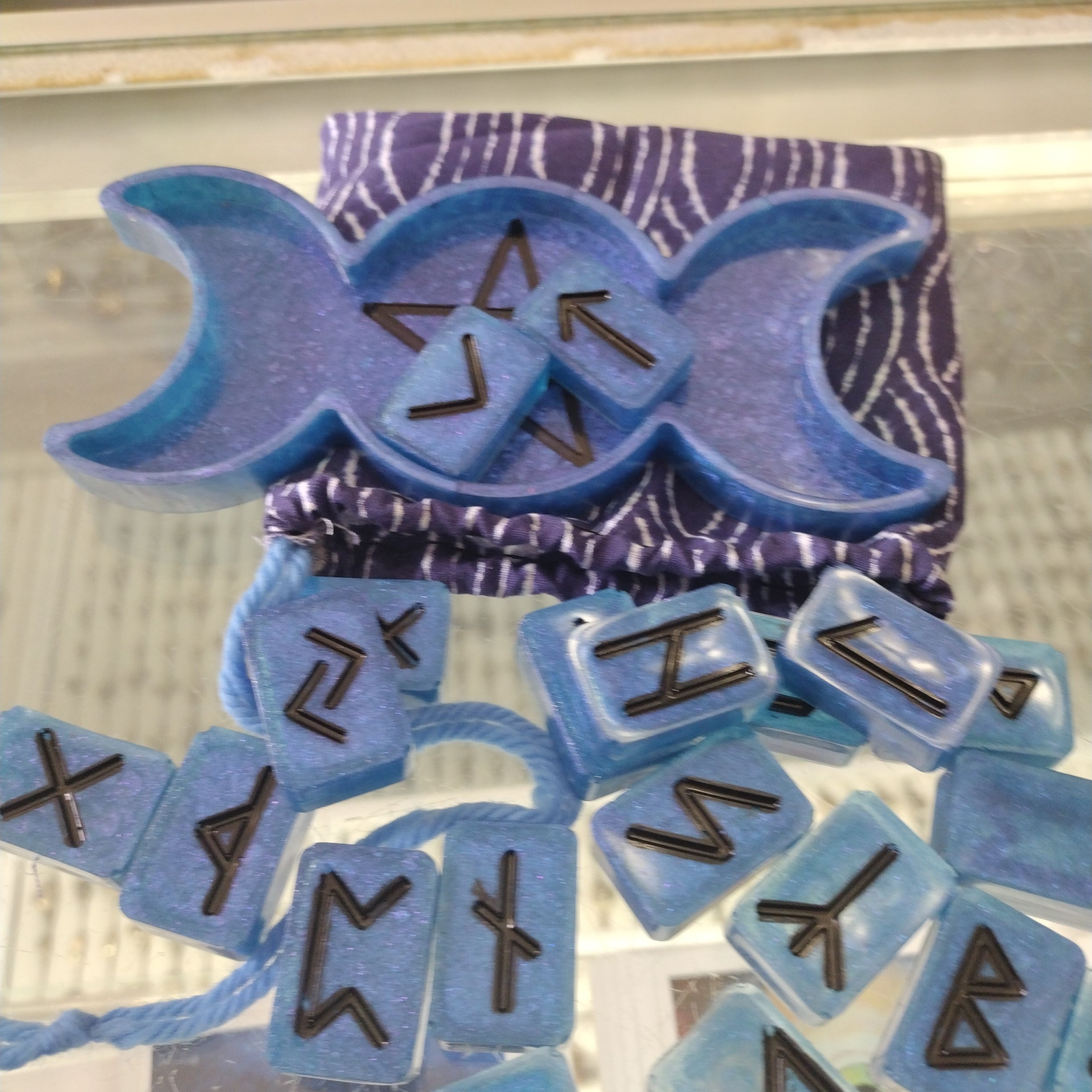 Blue Rune Set – Castle Brooks Spiritual Supply