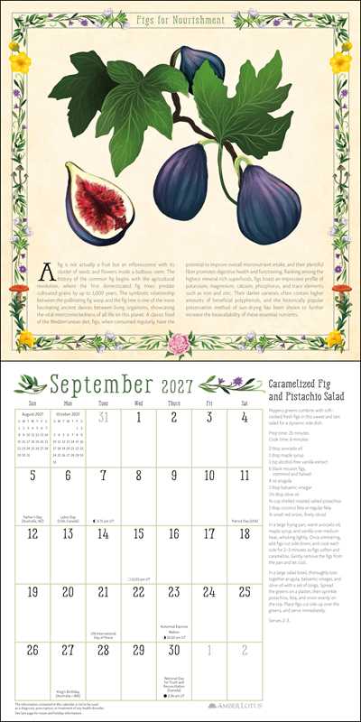 Kitchen Witch 2027 Wall Calendar by Laura  Jane